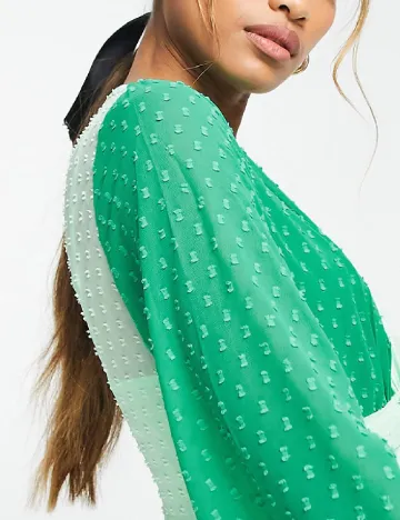 Rochie lunga ASOS, verde Verde