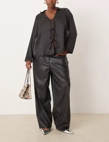 Camasa New Look Curves, negru
