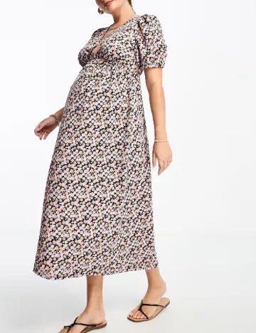 Rochie lunga Asos Maternity, floral print Floral print