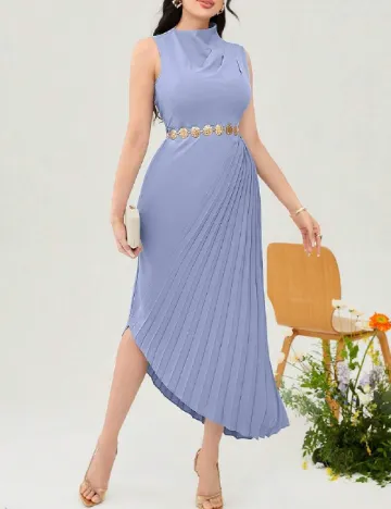 Rochie medie SHEIN, albastru Albastru