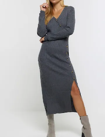 Rochie medie River Island, gri