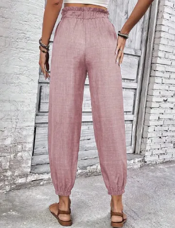 Pantaloni SHEIN, roz
