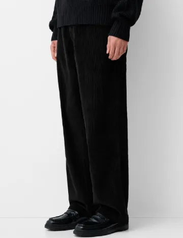Pantaloni Bershka, negru