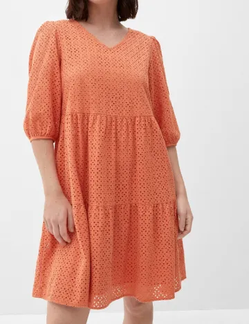 Rochie scurta s.Oliver, portocaliu