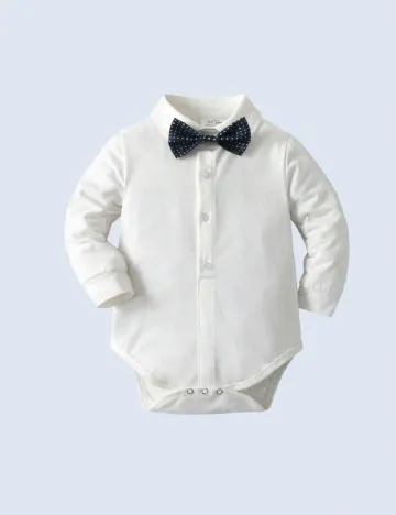 Compleu Shein Kids, alb/maro