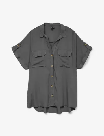 Camasa Vero Moda, gri Gri
