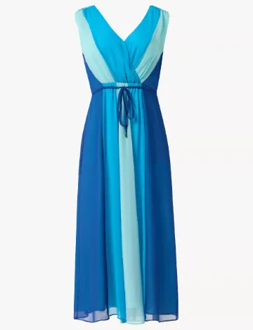 Rochie medie Comma, albastru Albastru