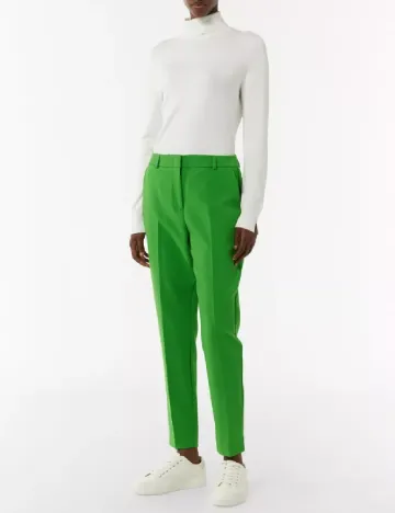 Pantaloni Comma, verde Verde