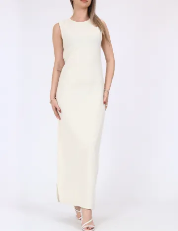 Rochie lunga Jacqueline de Yong, crem