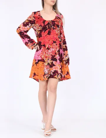 Rochie scurta Vero Moda, floral print