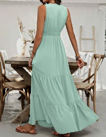 Rochie lunga SHEIN, turcoaz Verde