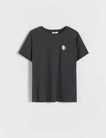 Tricou Reserved, gri Gri