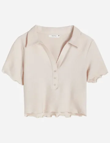 Tricou Reserved, crem