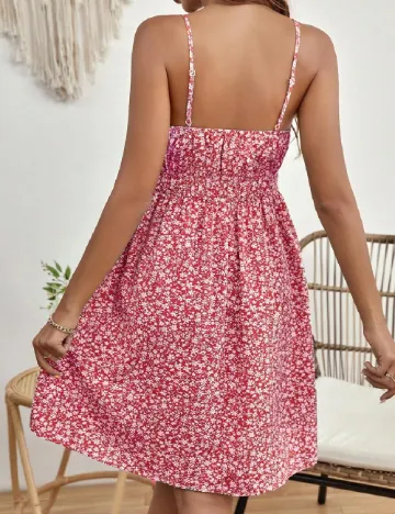 Rochie scurta SHEIN Maternity, rosu