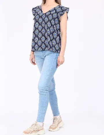 Bluza Only, albastru Albastru