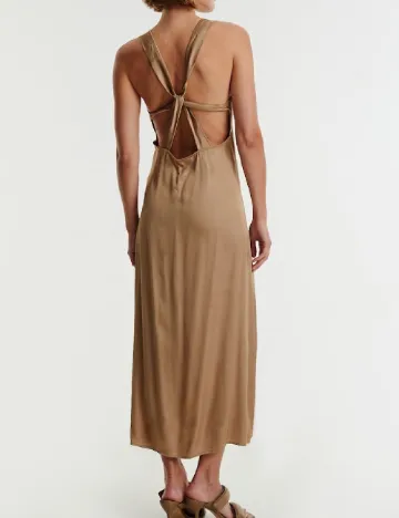 Rochie medie Edited, maro