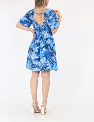 Rochie scurta Vero Moda, albastru Albastru