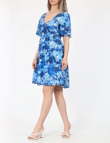 Rochie scurta Vero Moda, albastru Albastru