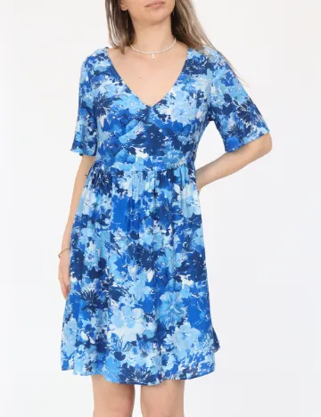Rochie scurta Vero Moda, albastru Albastru