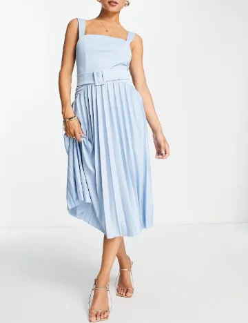 Rochie medie ASOS, albastru
