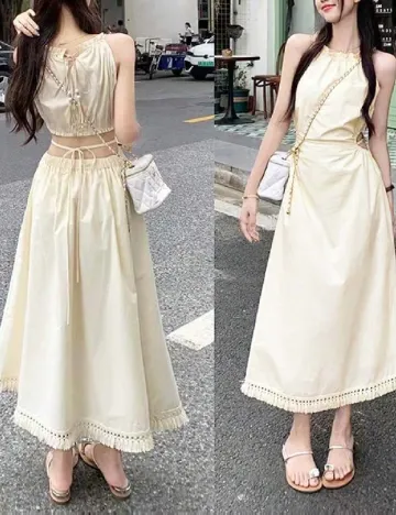 Rochie medie SHEIN, crem Crem