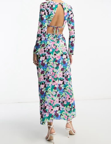 Rochie lunga ASOS, mix culori