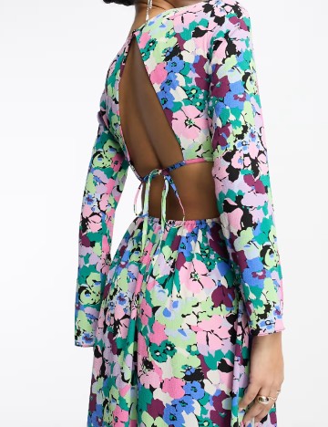 Rochie lunga ASOS, mix culori