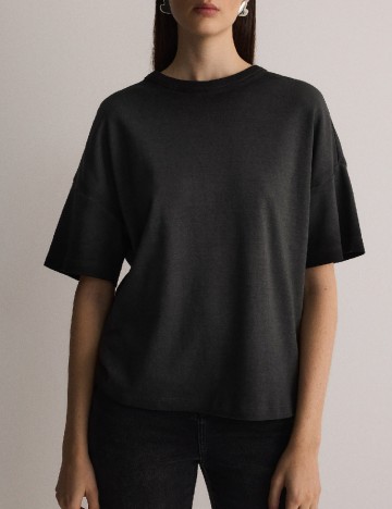 Tricou Reserved, gri