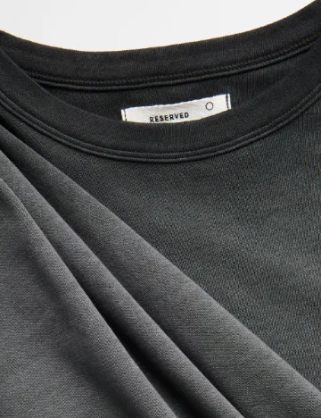 Tricou Reserved, gri
