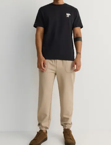 Tricou Reserved, negru