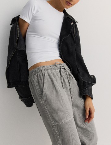 Pantaloni Reserved, gri