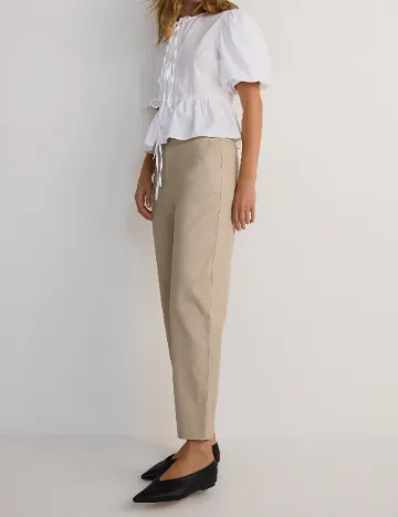 Pantaloni Reserved, crem