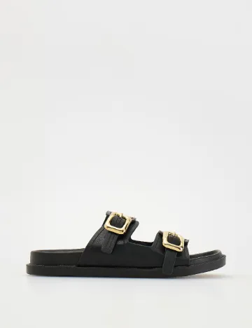 Slapi Reserved, negru Negru