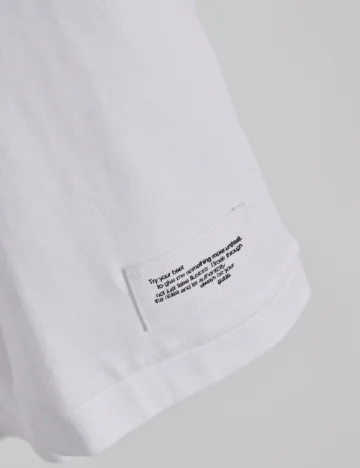 Tricou Reserved, alb