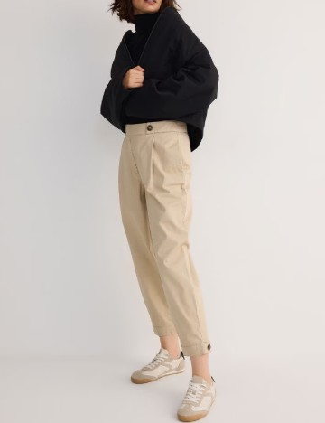 Pantaloni Reserved, bej