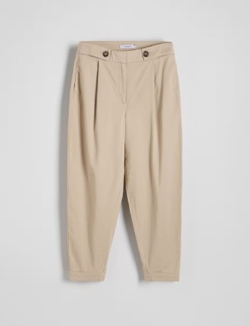 Pantaloni Reserved, bej