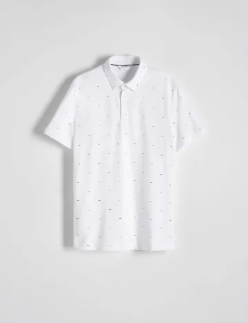 Tricou Reserved, alb