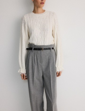 Pantaloni Reserved, gri