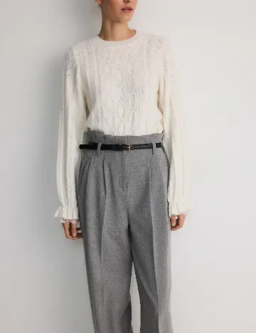 Pantaloni Reserved, gri Gri