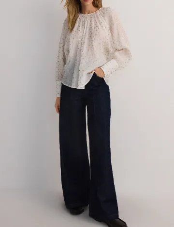Bluza Reserved, alb Alb