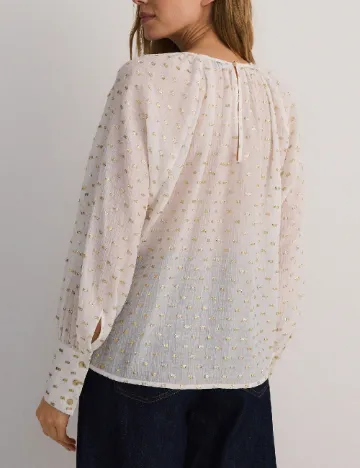 Bluza Reserved, alb Alb