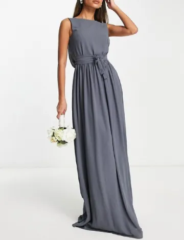 Rochie lunga TFNC London, gri Gri