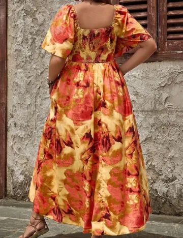 Rochie lunga SHEIN CURVE, mix culori