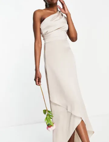 Rochie lunga TFNC London, crem Crem