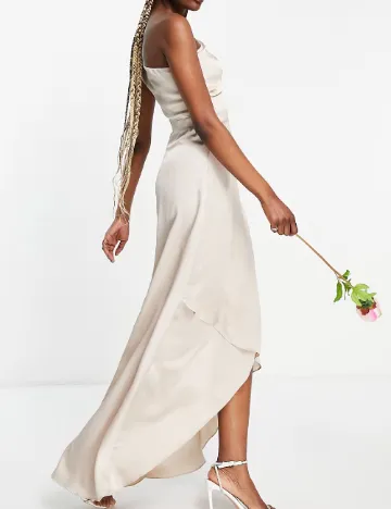 Rochie lunga TFNC London, crem Crem