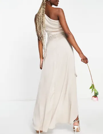 Rochie lunga TFNC London, crem Crem