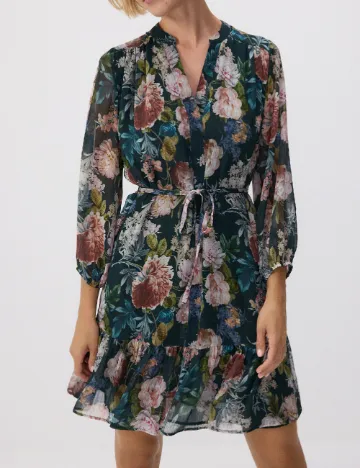 Rochie scurta Reserved, verde