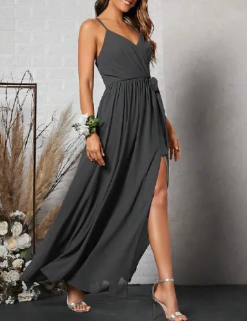 Rochie lunga SHEIN, gri