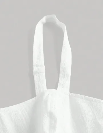 Rochie medie SHEIN, alb Alb
