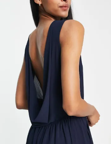 Rochie lunga TFNC London, albastru Albastru